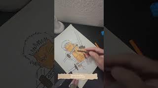 Roronoa Zoro art tutorial speed run