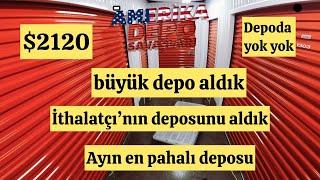 $2120 büyük depo aldık