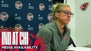 Indiana Fever Postgame Media Availability at Chicago Sky  June 23 2024