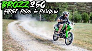 The Chinese Dual Sport I Never Knew I Needed..  Brozz 250 First Ride & Review