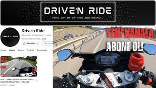 YENİ KANAL @Drive-Ride   SICAKTA BUFF TAKMAK  APRILIA RS 660 MOTOVLOG  RPM