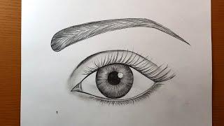 Disegni facili  Un modo semplice per disegnare un occhio realistico per i principianti  draw a eye