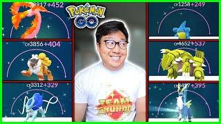 I Powered Up Every of My SHUNDO Pokemon in Pokemon GO