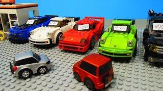 Lego  Buying a New Car - Lego StopMotion