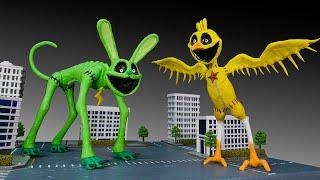  Making NEW KICKIN CHICKEN vs HOPPY HOPSCOTCH Monster - Poppy Playtime Chapter 3 with clay