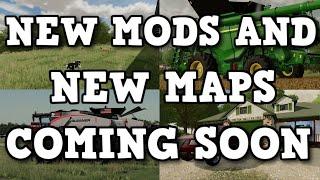 NEW MODS AND MAPS COMING SOON TO ALL PLATFORMS PS4 PS5 XBOX AND PC  Farming Simulator 22