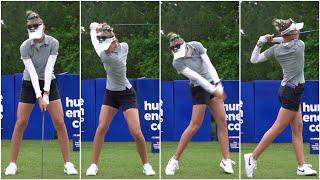 Nelly Korda Driver Swing Slowmotion & Sequence