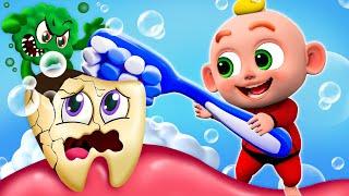 Brush Your Teeth Song   Good Habits For Babies   NEW  Funny Nursery Rhymes For Kids