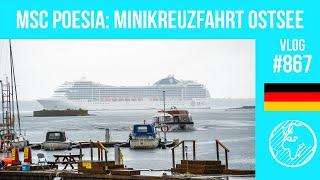 Minikreuzfahrt mit der MSC Poesia nach Karlskrona  Vlog 867