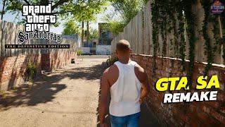 AKHIRNYA BERHASIL BIKIN GTA SA REMAKE DUNIA NYATA  Grafis Realistis GTA San Andreas RTX