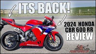 An Icon Returns 2024 Honda CBR 600RR Review - FrontWheelUp.com