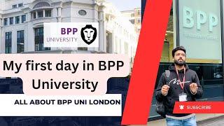 My first day in university BPP university London campus