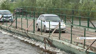 В Ачинске вместо понтонной переправы через Чулым планируют построить мост