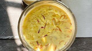 Indian saffron milkKesar doodhkesar badam milk