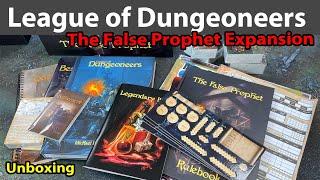 League of Dungeoneers The False Prophet Expansion Unboxing