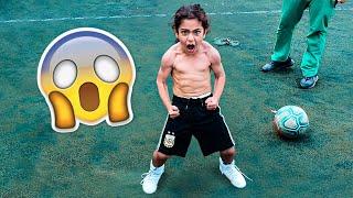 KIDS IN FOOTBALL - FAILS SKILLS & GOALS #4