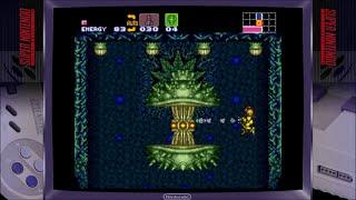 SUPER METROID SNES - Walkthrough 1 - Opening and 3 Boss Fights Ridley Torizo Spore Spawn