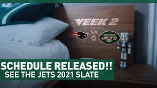  SEE THE 2021 NEW YORK JETS SCHEDULE  NFL Schedule Release