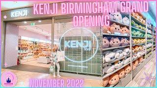 Kenji Birmingham Bullring Store Grand Opening November 2022 Kawaii Japan Plush Shopping Tour Haul 