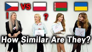 Czech Language  Can Ukrainian Polish and Belarusian Speakers Understand It? Slavic Languages