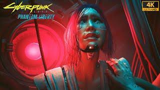 Cyberpunk 2077 Phantom Liberty - Giving Up Songbird Ending - Getting Cured Ending Cutscenes