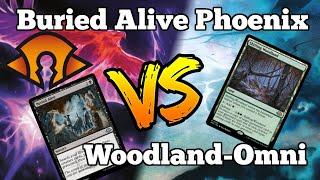 Buried Alive Phoenix VS Woodland Omni Combo Modern Horizons 3 Playtesting w @Aspiringspike