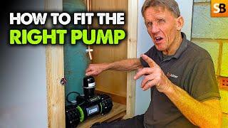 Increase Water Pressure to the Whole House  Right Pump