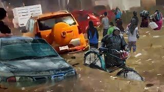 Disaster hits Mexico Floods and heavy rain in Tepic 