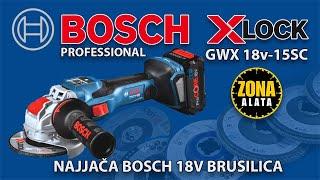 Bosch GWX 18V-15 SC Angle Grinder ProCore BiTurbo - XLock