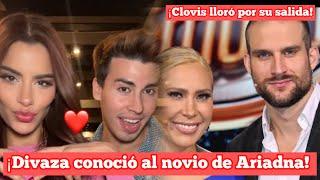 ¡La divaza conoció al novio de Ariadna  Clovis lloró tras su salida #lcdlf4 #telemundorealities