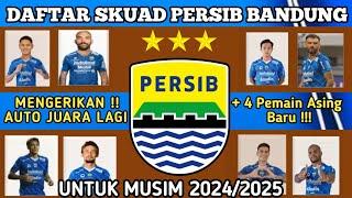 Daftar Skuad Persib Bandung 2024 - Daftar Pemain Persib Terbaru 20242025 - Liga 1 Indonesia