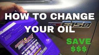 F-150 5.0 Oil Change Guide 2011-2014