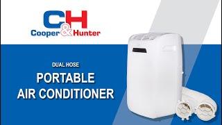 Dual Hose Portable AC Installation