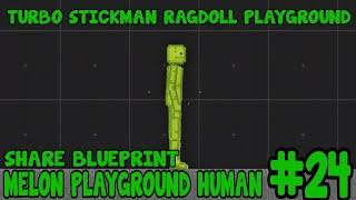 TSRPSRP Share Blueprint Melon Playground Human  Stickman Ragdoll Playground #24