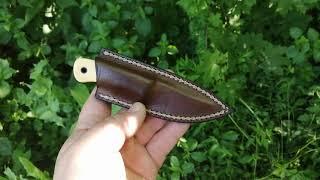 Neck knife Splinter Bowie Шейный нож «Заноза Боуи».