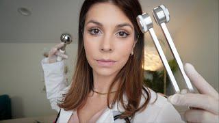 ASMR Full Cranial Nerve Exam Doctor Roleplay Vision Olfactory Face  Soft Spoken