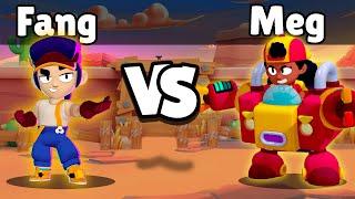 FANG vs Meg  Brawl Stars Best Brawler?