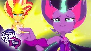 My Little Pony  Daydream Shimmer defeats Midnight Sparkle  Equestria Girls Friendship Games