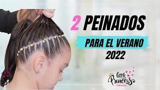 3 Peinados Faciles y Rapidos de Hacer  Peinados para el Verano 2022