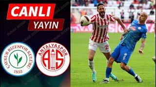 Rizespor - Antalyaspor Maçı Canlı İzle  Süper Lig 8. Hafta  04.10.2024  eFootball Türkçe