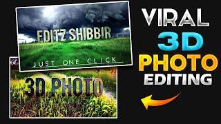 3d name photo edit tutorial  ai 3d photo editing free  viral 3d photo transition