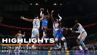 OKC Thunder vs Phoenix Suns  Game Highlights  April 2 2023