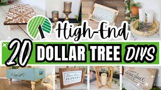 20 Dollar Tree DIYS That Look High-End  Beginner Friendly Crafts