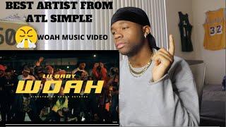 BEST ARTIST FROM ATL Lil Baby - Woah Official Music Video REACTION