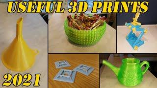 12 Useful 3D Prints 2021