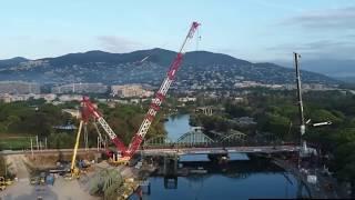 Mandelieu  Le nouveau viaduc de la Siagne