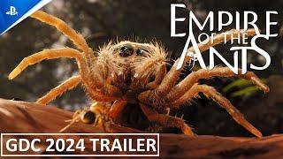 Empire of the Ants - GDC 2024 Trailer  PS5 Games