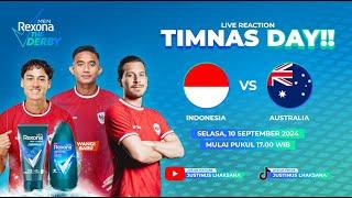 THE DERBY S2 EPS 24 LIVE REACTION TIMNAS  INDONESIA VS AUSTRALIA