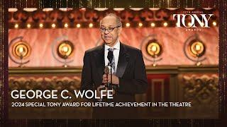 George C. Wolfe  2024 Tony Awards Acceptance Speeches