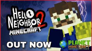 Hello Neighbor 2 In Minecraft - Launch Trailer  PC Xbox PS Switch